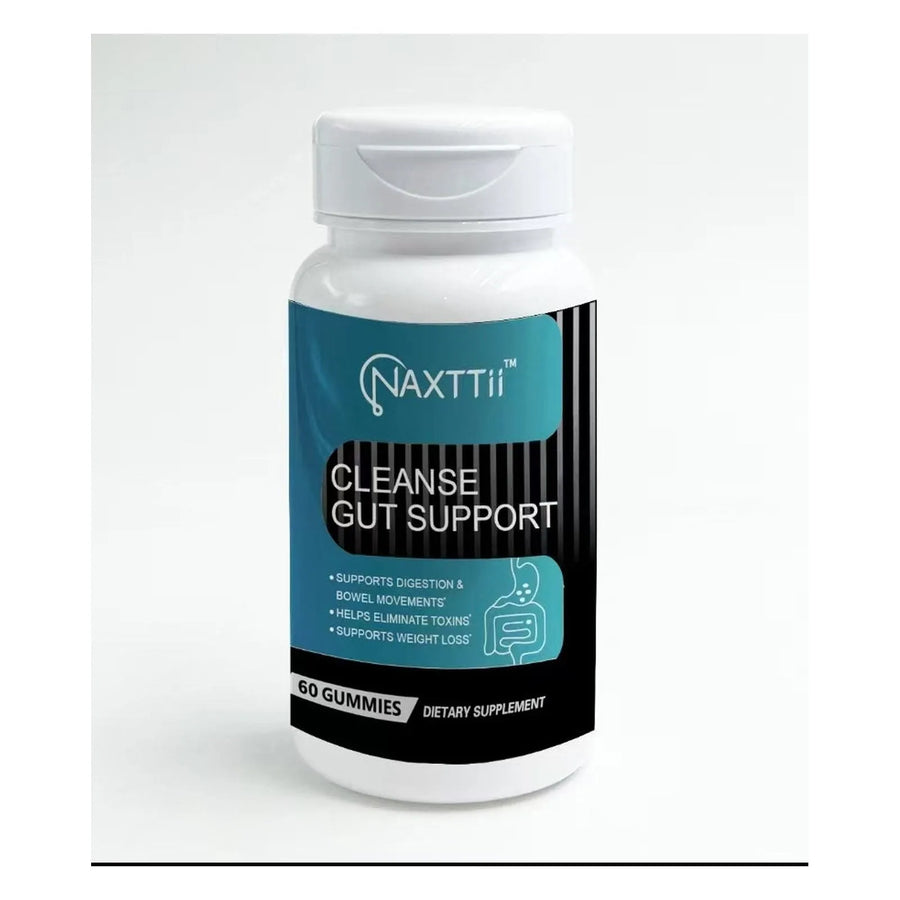 Gut Cleanse and Digestive Support Supplement bottle front view